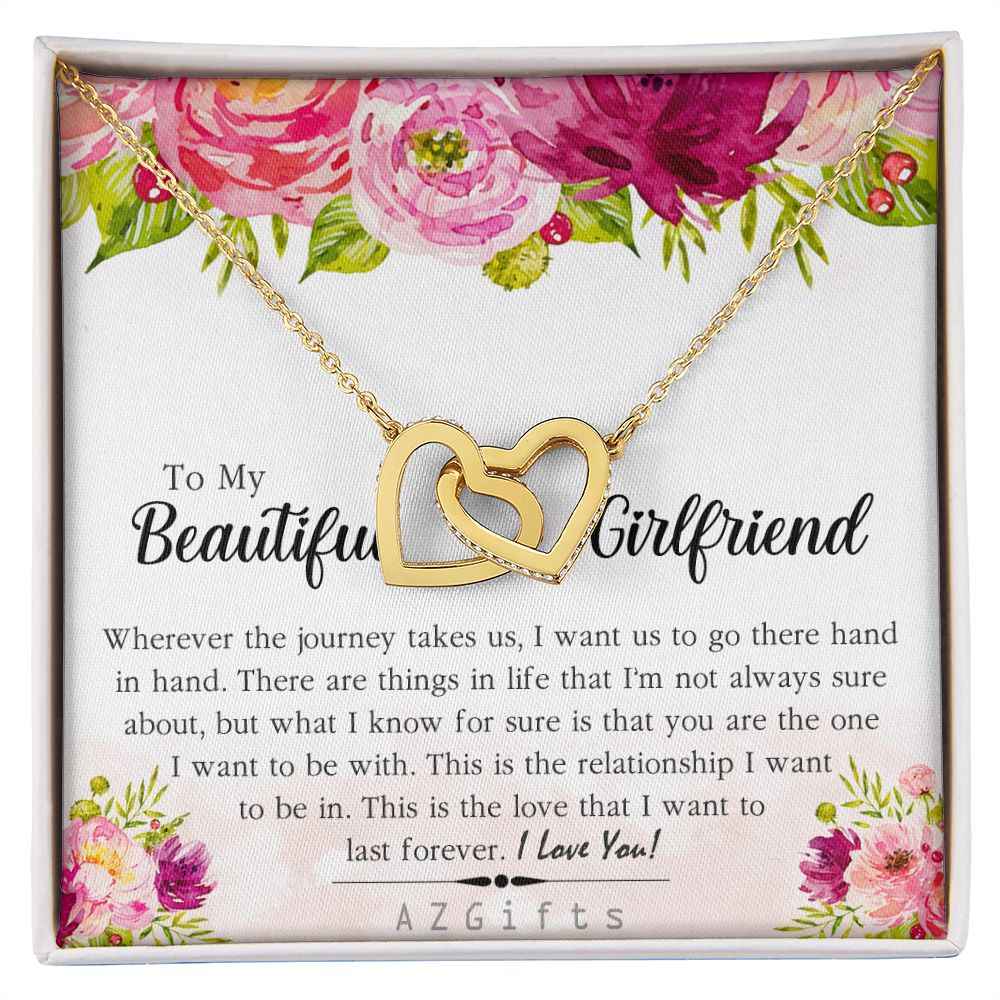 To My Girlfriend Necklace from Boyfriend To My Future Wife Necklace Jewelry For Girlfriend Gift For Girlfriend Gift for Her Romantic Birthday Valentines Day Gift For Girlfriend Gifts Necklaces