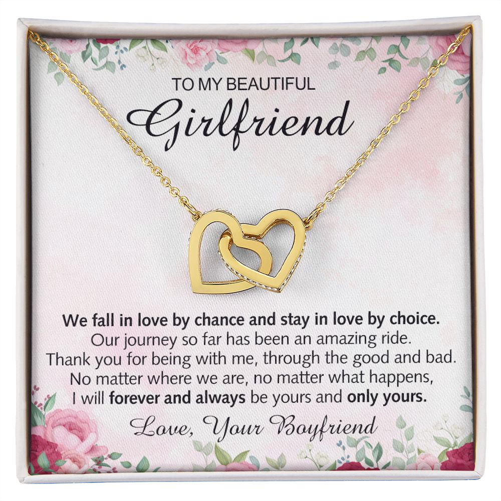 To My Girlfriend Necklace from Boyfriend To My Future Wife Necklace Jewelry For Girlfriend Gift For Girlfriend Gift for Her Romantic Birthday Valentines Day Gift For Girlfriend Gifts Necklaces