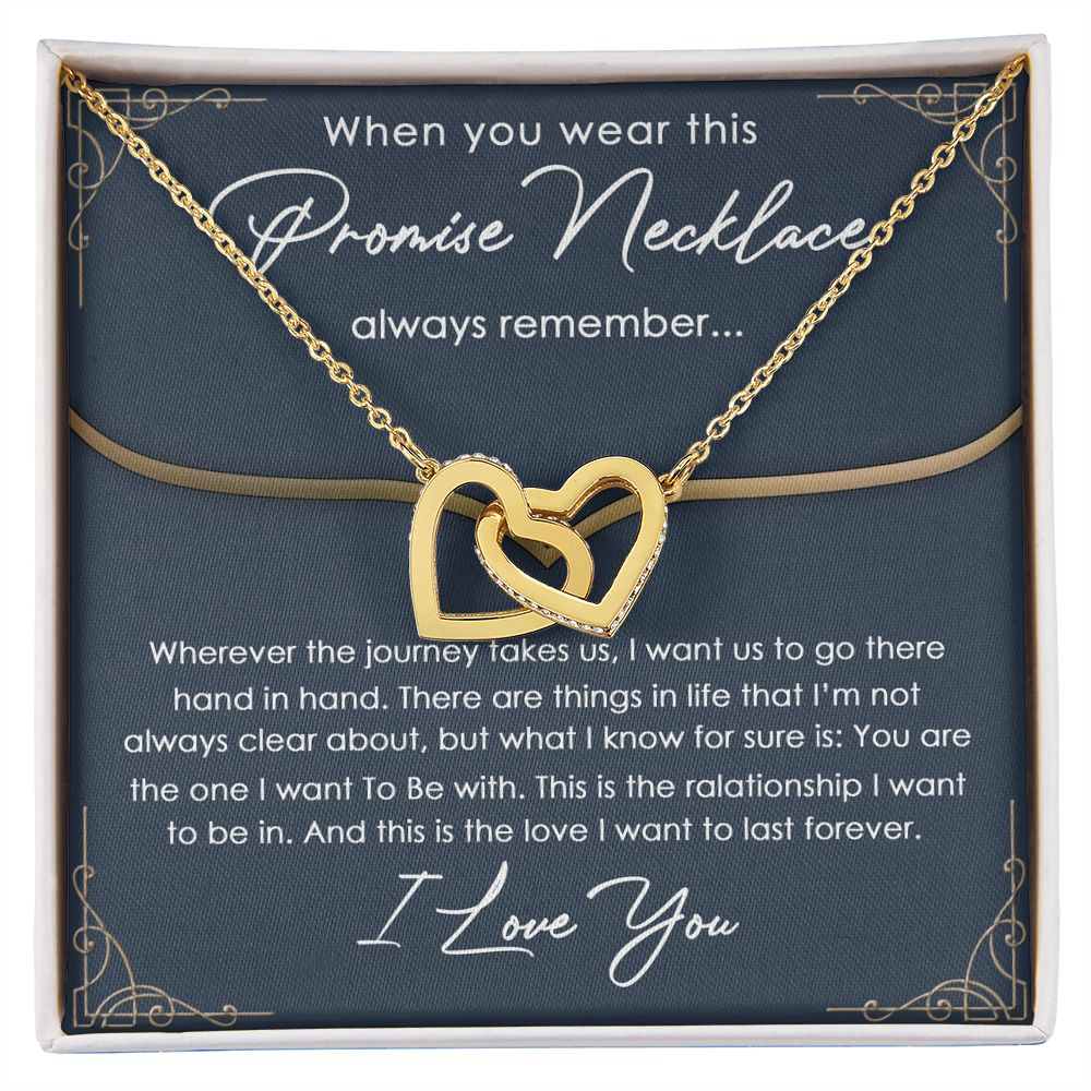 To My Girlfriend Necklace from Boyfriend To My Future Wife Necklace Jewelry For Girlfriend Gift For Girlfriend Gift for Her Romantic Birthday Valentines Day Gift For Girlfriend Gifts Necklaces