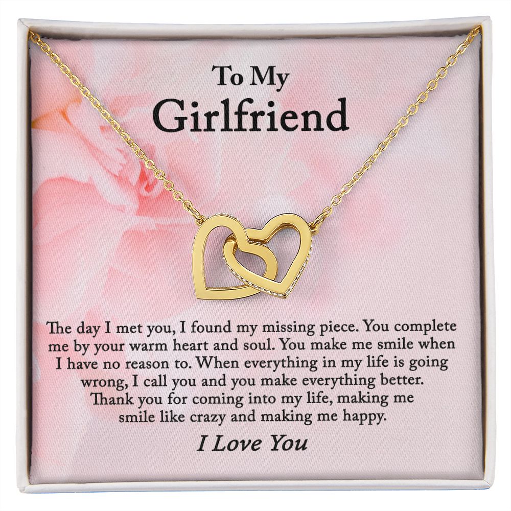To My Girlfriend Necklace from Boyfriend To My Future Wife Necklace Jewelry For Girlfriend Gift For Girlfriend Gift for Her Romantic Birthday Valentines Day Gift For Girlfriend Gifts Necklaces