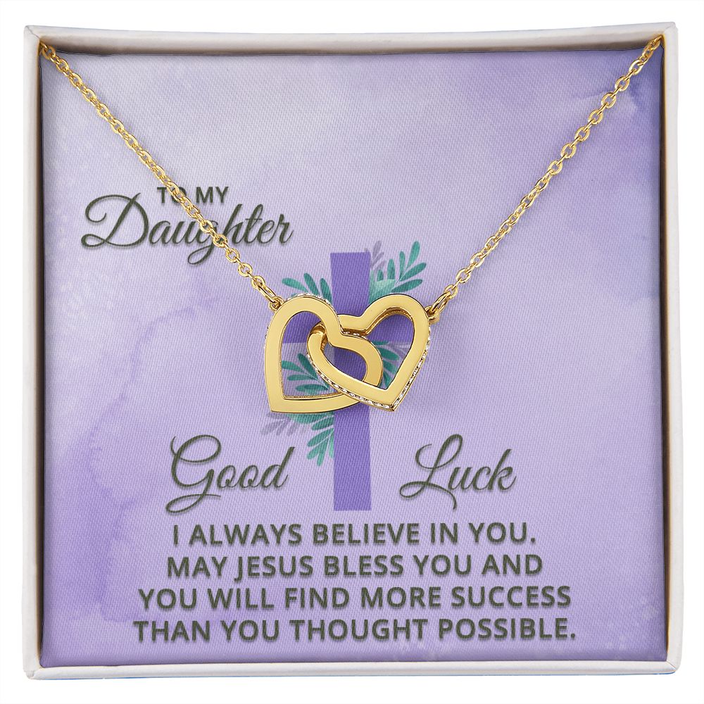 To My Daughter Necklace Gift from Mom, Mother and Daughter Jewelry Necklace for Girls, Mother Daughter Gift Ideas, Jewelry Pendant Necklace
