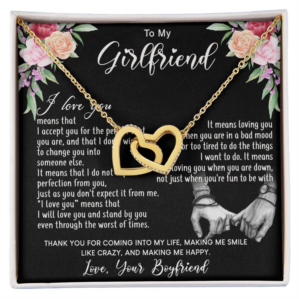 To My Girlfriend Necklace from Boyfriend To My Future Wife Necklace Jewelry For Girlfriend Gift For Girlfriend Gift for Her Romantic Birthday Valentines Day Gift For Girlfriend Gifts Necklaces