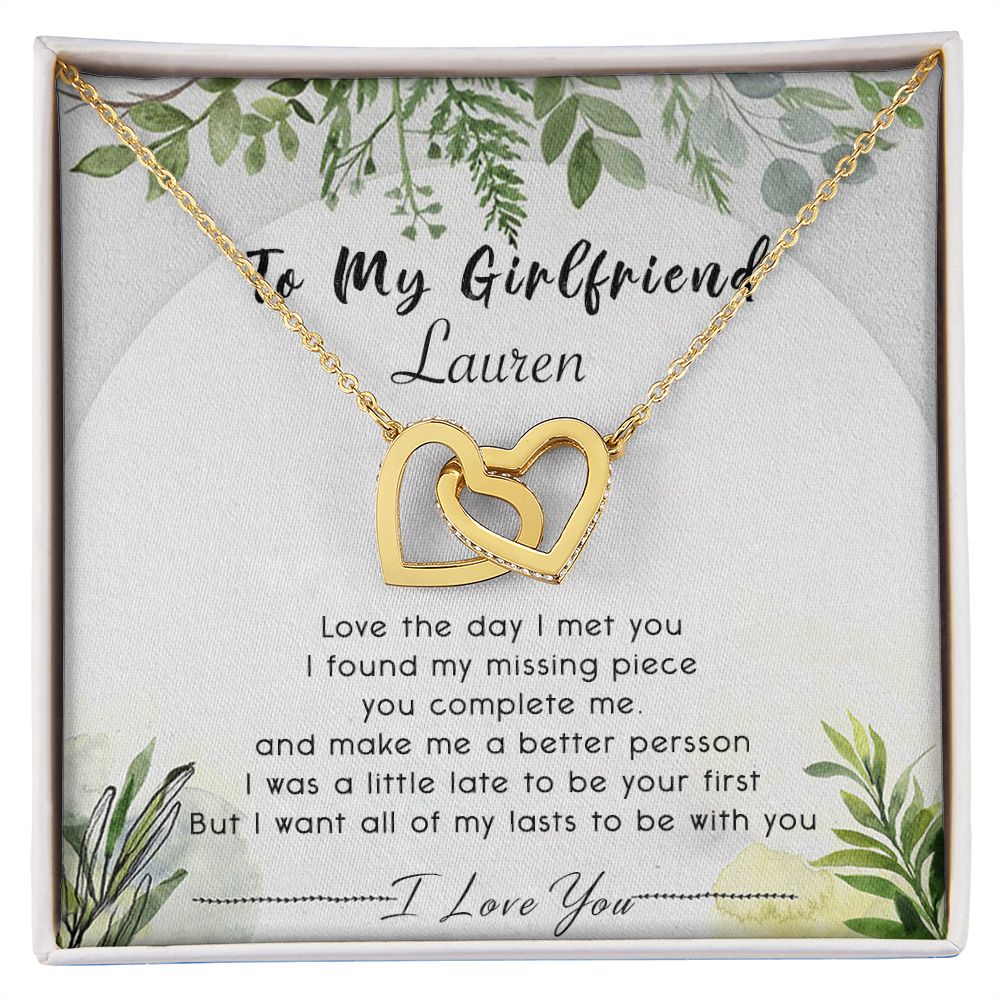 To My Girlfriend Necklace from Boyfriend To My Future Wife Necklace Jewelry For Girlfriend Gift For Girlfriend Gift for Her Romantic Birthday Valentines Day Gift For Girlfriend Gifts Necklaces