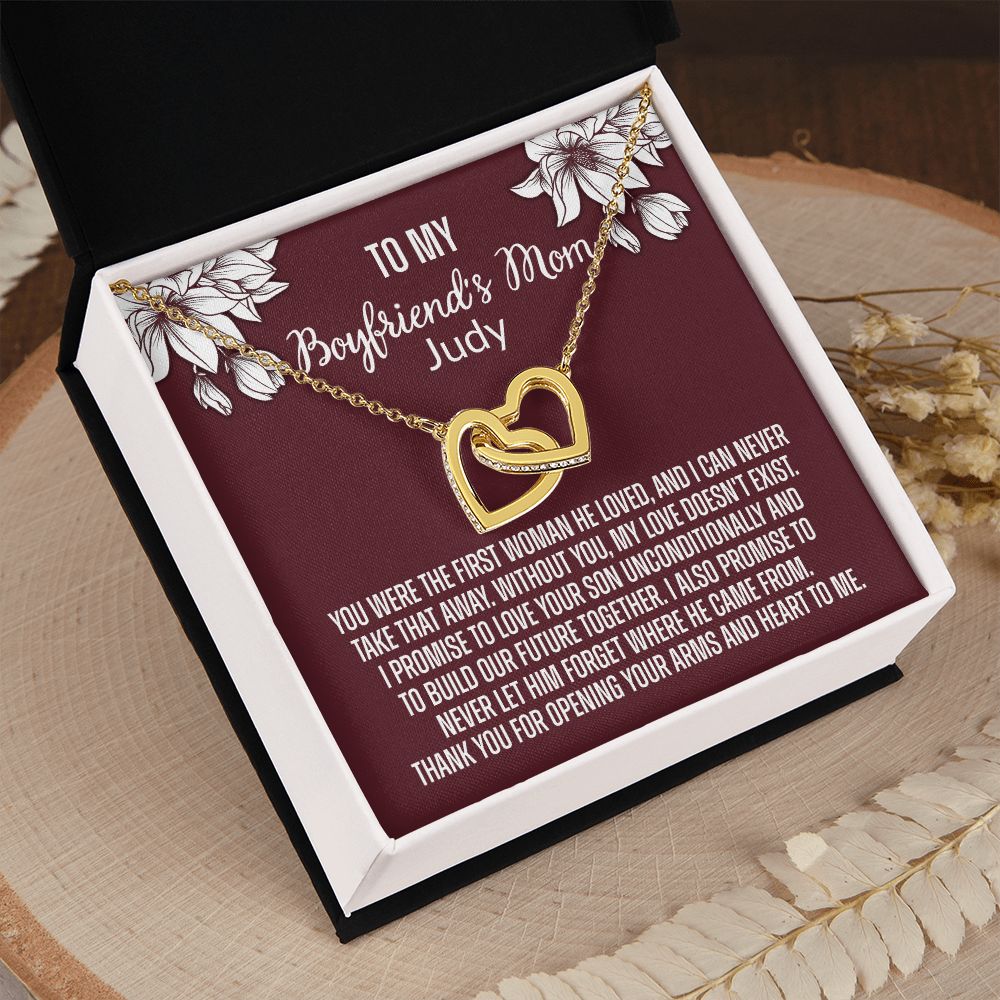 To My Boyfriend Mom Gift Necklace for Boyfriends Mom Gift Mother in Law Jewelry Gift Birthday Gift For Boyfriend's Mom Gift for Boyfriends Mom Gift for Boyfriend's Mom