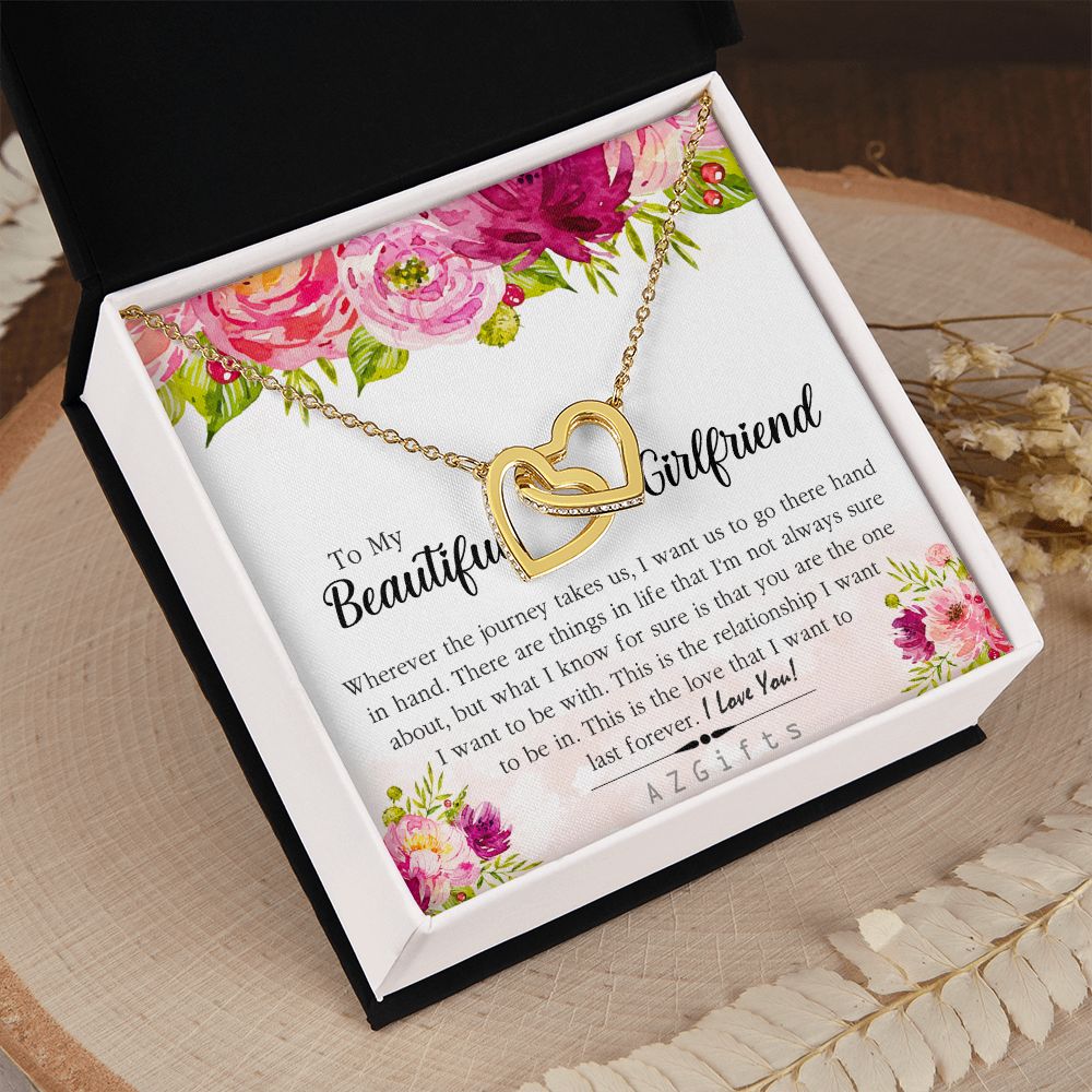 To My Girlfriend Necklace from Boyfriend To My Future Wife Necklace Jewelry For Girlfriend Gift For Girlfriend Gift for Her Romantic Birthday Valentines Day Gift For Girlfriend Gifts Necklaces