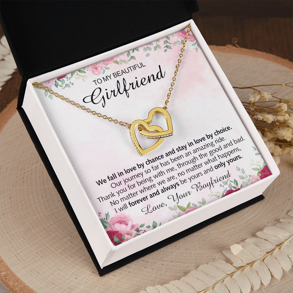 To My Girlfriend Necklace from Boyfriend To My Future Wife Necklace Jewelry For Girlfriend Gift For Girlfriend Gift for Her Romantic Birthday Valentines Day Gift For Girlfriend Gifts Necklaces