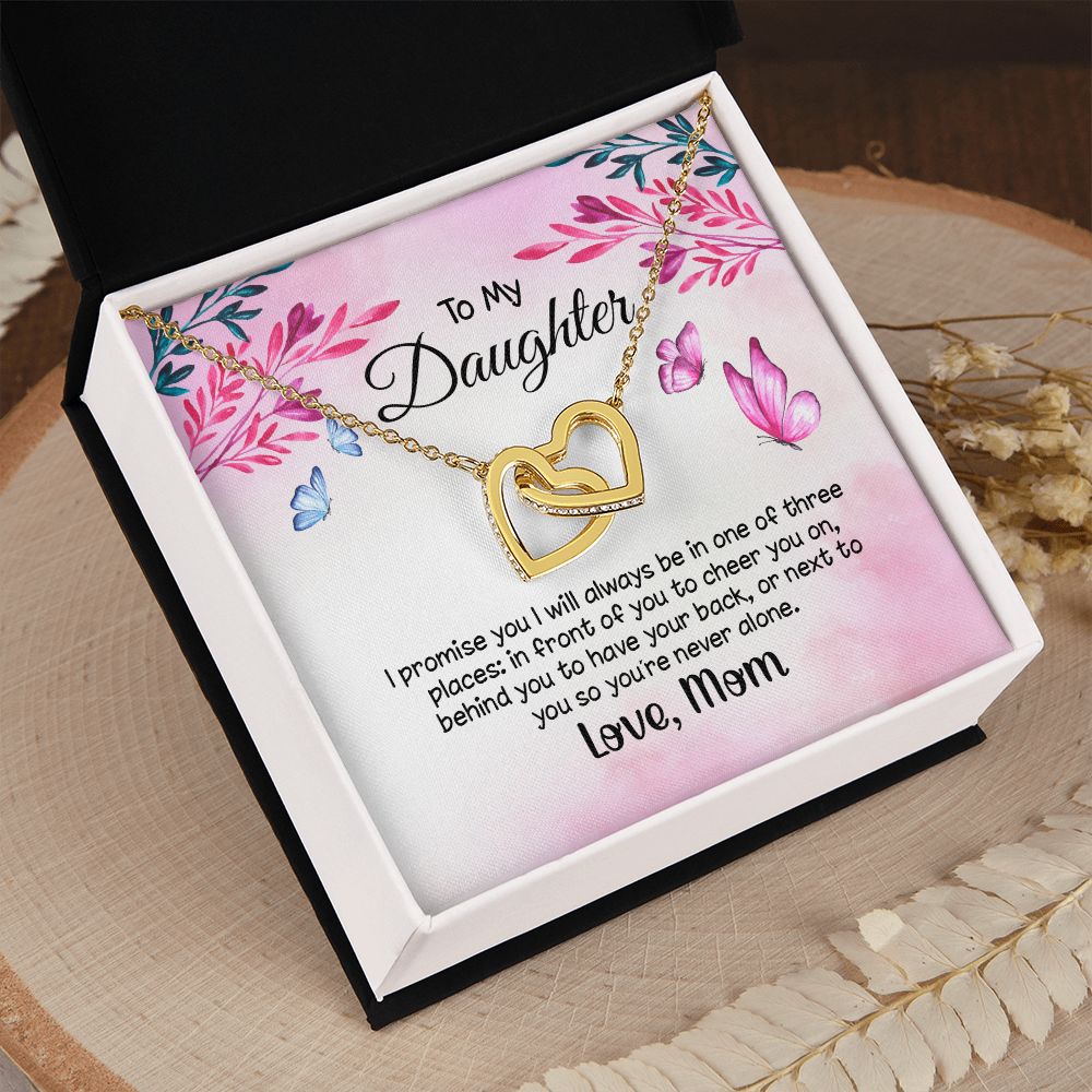 To My Daughter Necklace Gift from Mom, Mother and Daughter Jewelry Necklace for Girls, Mother Daughter Gift Ideas, Jewelry Pendant Necklace