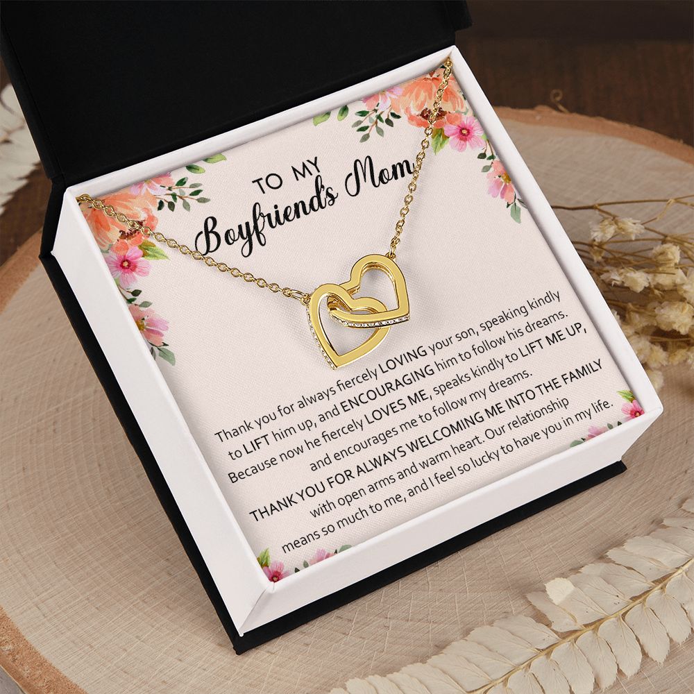 To My Boyfriend Mom Gift Necklace for Boyfriends Mom Gift Mother in Law Jewelry Gift Birthday Gift For Boyfriend's Mom Gift for Boyfriend Mom Gift for Boyfriend's Mom