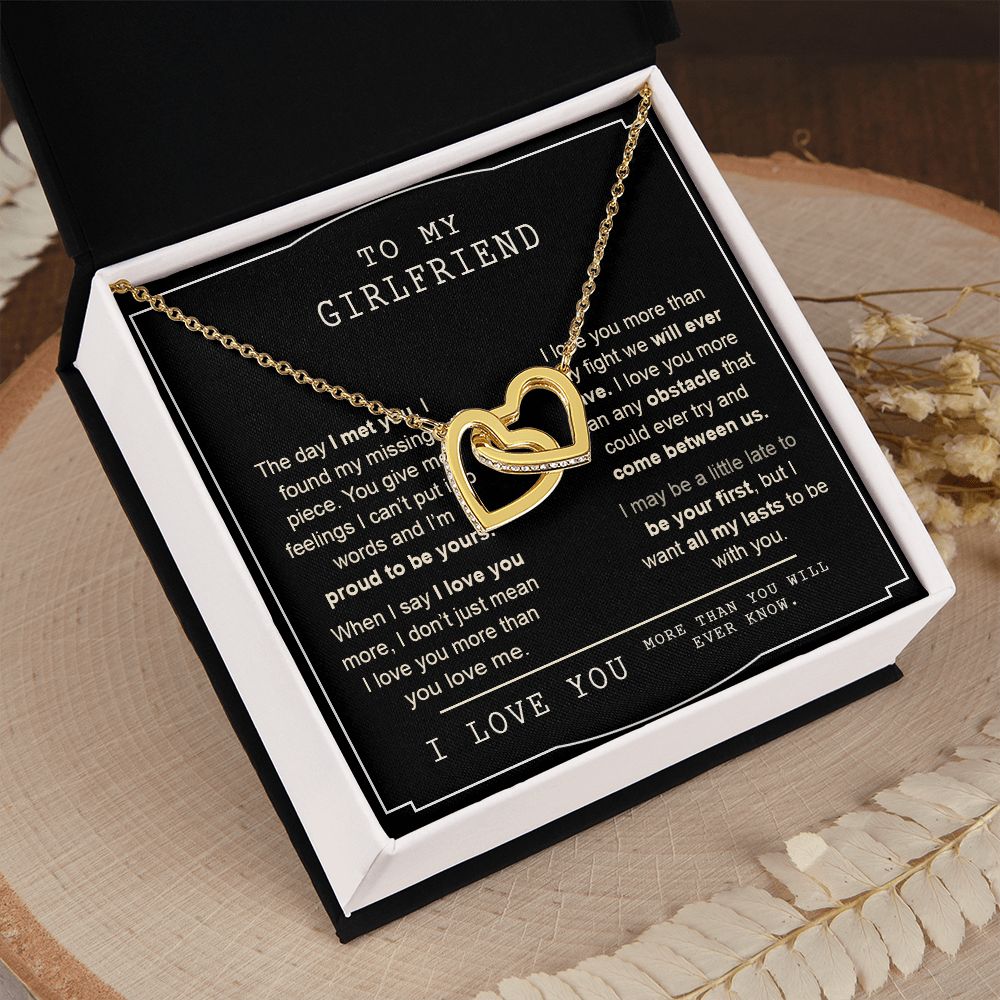 To My Girlfriend Necklace from Boyfriend To My Future Wife Necklace Jewelry For Girlfriend Gift For Girlfriend Gift for Her Romantic Birthday Valentines Day Gift For Girlfriend Gifts Necklaces