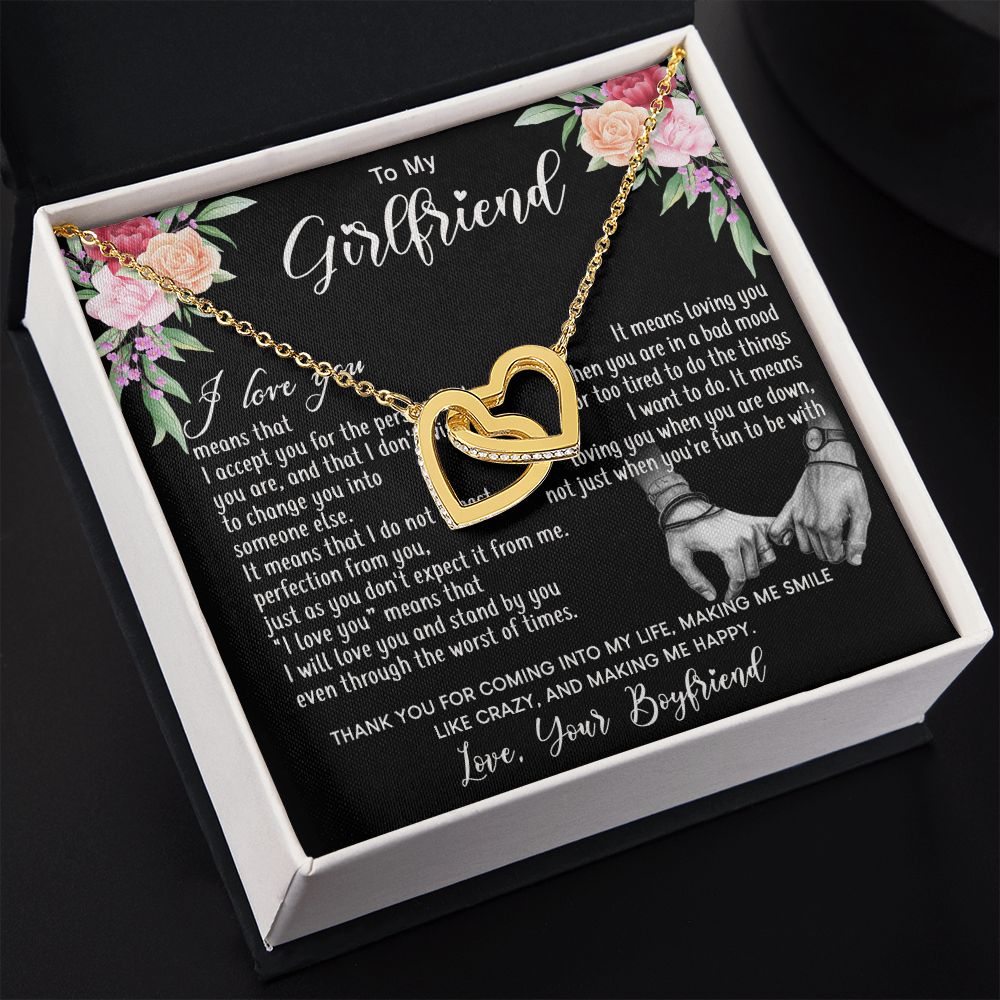 To My Girlfriend Necklace from Boyfriend To My Future Wife Necklace Jewelry For Girlfriend Gift For Girlfriend Gift for Her Romantic Birthday Valentines Day Gift For Girlfriend Gifts Necklaces