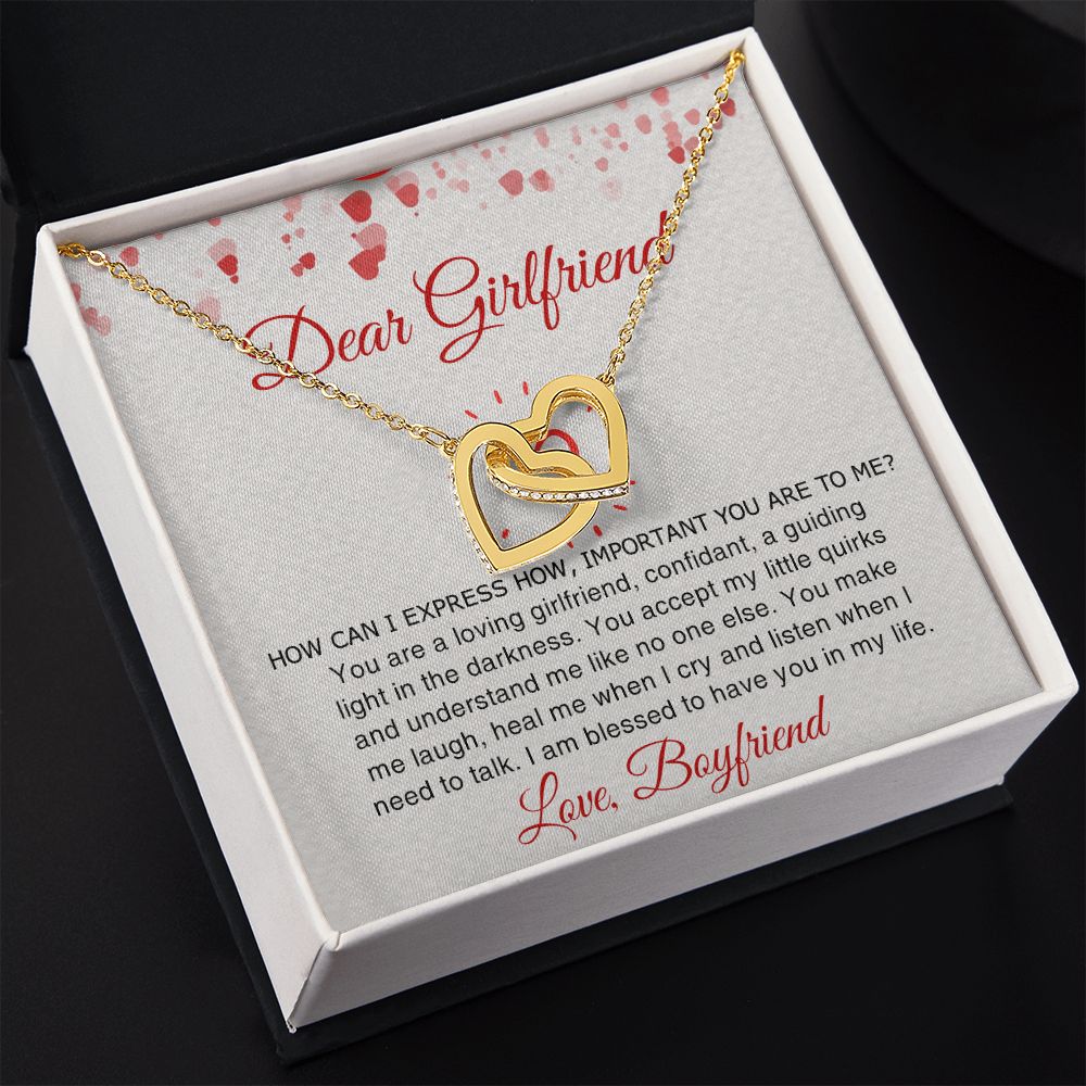 To My Girlfriend Necklace from Boyfriend To My Future Wife Necklace Jewelry For Girlfriend Gift For Girlfriend Gift for Her Romantic Birthday Valentines Day Gift For Girlfriend Gifts Necklaces