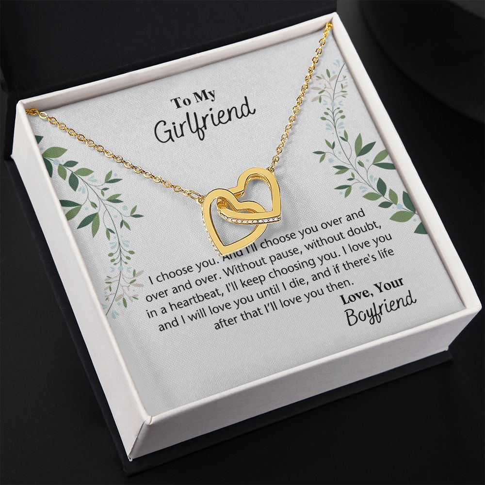 To My Girlfriend Necklace from Boyfriend To My Future Wife Necklace Jewelry For Girlfriend Gift For Girlfriend Gift for Her Romantic Birthday Valentines Day Gift For Girlfriend Gifts Necklaces