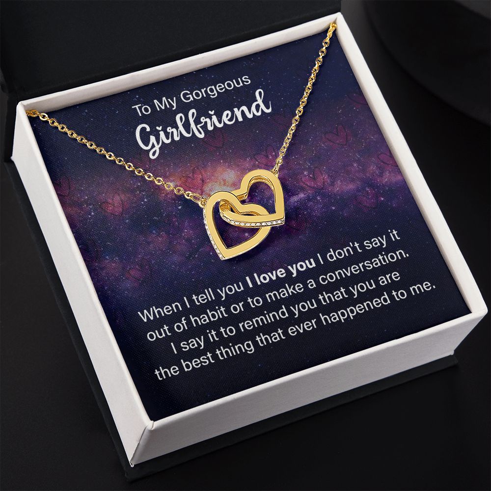 To My Girlfriend Necklace from Boyfriend To My Future Wife Necklace Jewelry For Girlfriend Gift For Girlfriend Gift for Her Romantic Birthday Valentines Day Gift For Girlfriend Gifts Necklaces