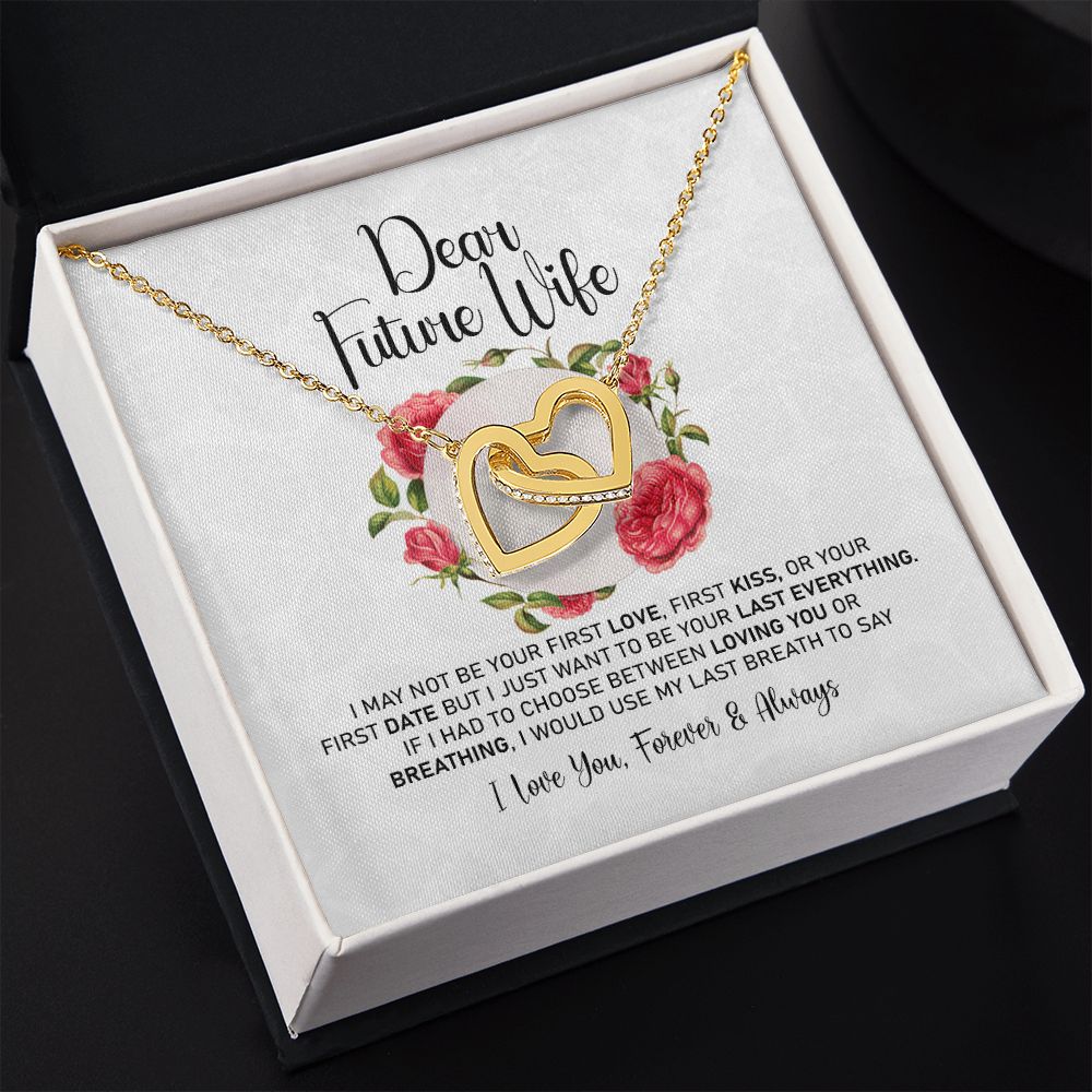 To My Girlfriend Necklace from Boyfriend To My Future Wife Necklace Jewelry For Girlfriend Gift For Girlfriend Gift for Her Romantic Birthday Valentines Day Gift For Girlfriend Gifts Necklaces