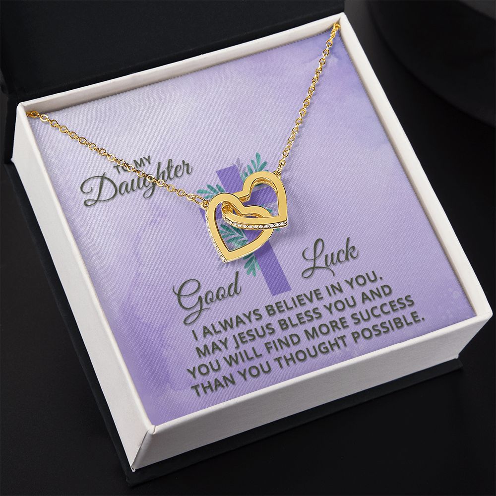 To My Daughter Necklace Gift from Mom, Mother and Daughter Jewelry Necklace for Girls, Mother Daughter Gift Ideas, Jewelry Pendant Necklace