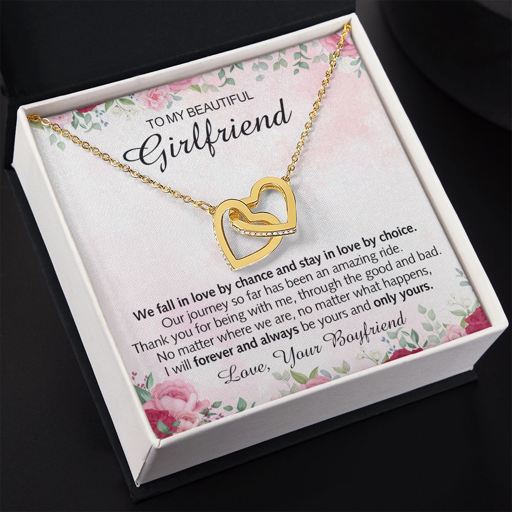 To My Girlfriend Necklace from Boyfriend To My Future Wife Necklace Jewelry For Girlfriend Gift For Girlfriend Gift for Her Romantic Birthday Valentines Day Gift For Girlfriend Gifts Necklaces