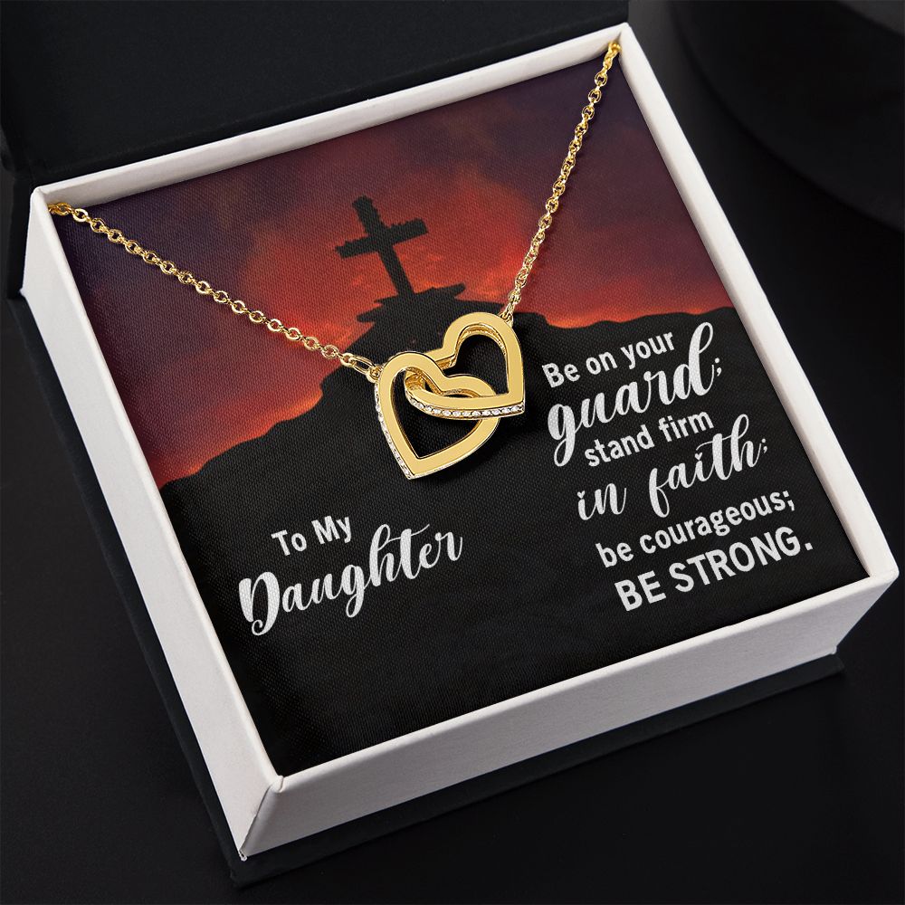 To My Daughter Necklace Gift from Mom, Mother and Daughter Jewelry Necklace for Girls, Mother Daughter Gift Ideas, Jewelry Pendant Necklace