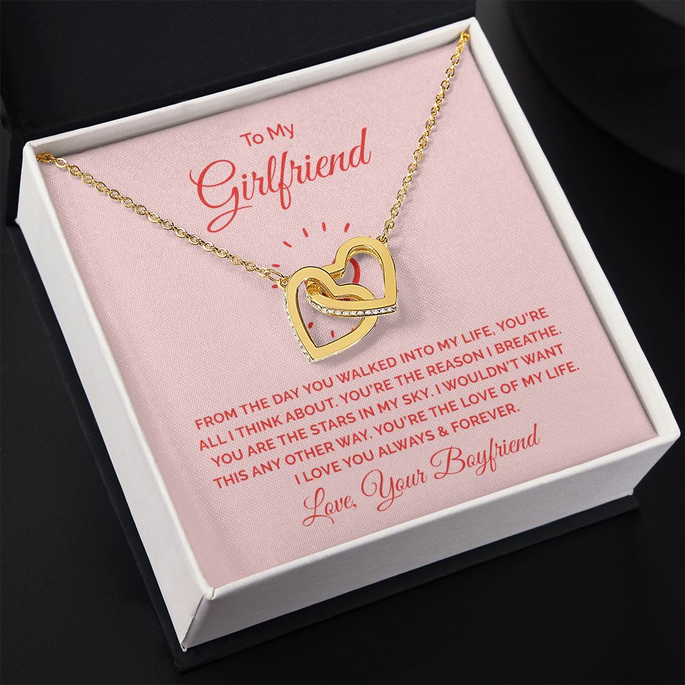 To My Girlfriend Necklace from Boyfriend To My Future Wife Necklace Jewelry For Girlfriend Gift For Girlfriend Gift for Her Romantic Birthday Valentines Day Gift For Girlfriend Gifts Necklaces