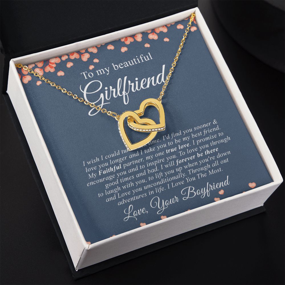 To My Girlfriend Necklace from Boyfriend To My Future Wife Necklace Jewelry For Girlfriend Gift For Girlfriend Gift for Her Romantic Birthday Valentines Day Gift For Girlfriend Gifts Necklaces