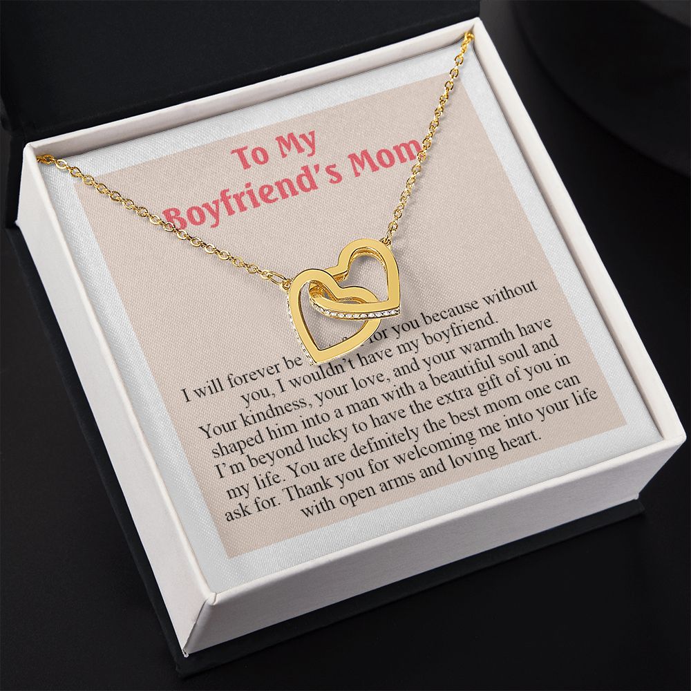 To My Boyfriend Mom Gift Necklace for Boyfriends Mom Gift Mother in Law Jewelry Gift Birthday Gift For Boyfriend's Mom Gift for Boyfriends Mom Gift for Boyfriend's Mom