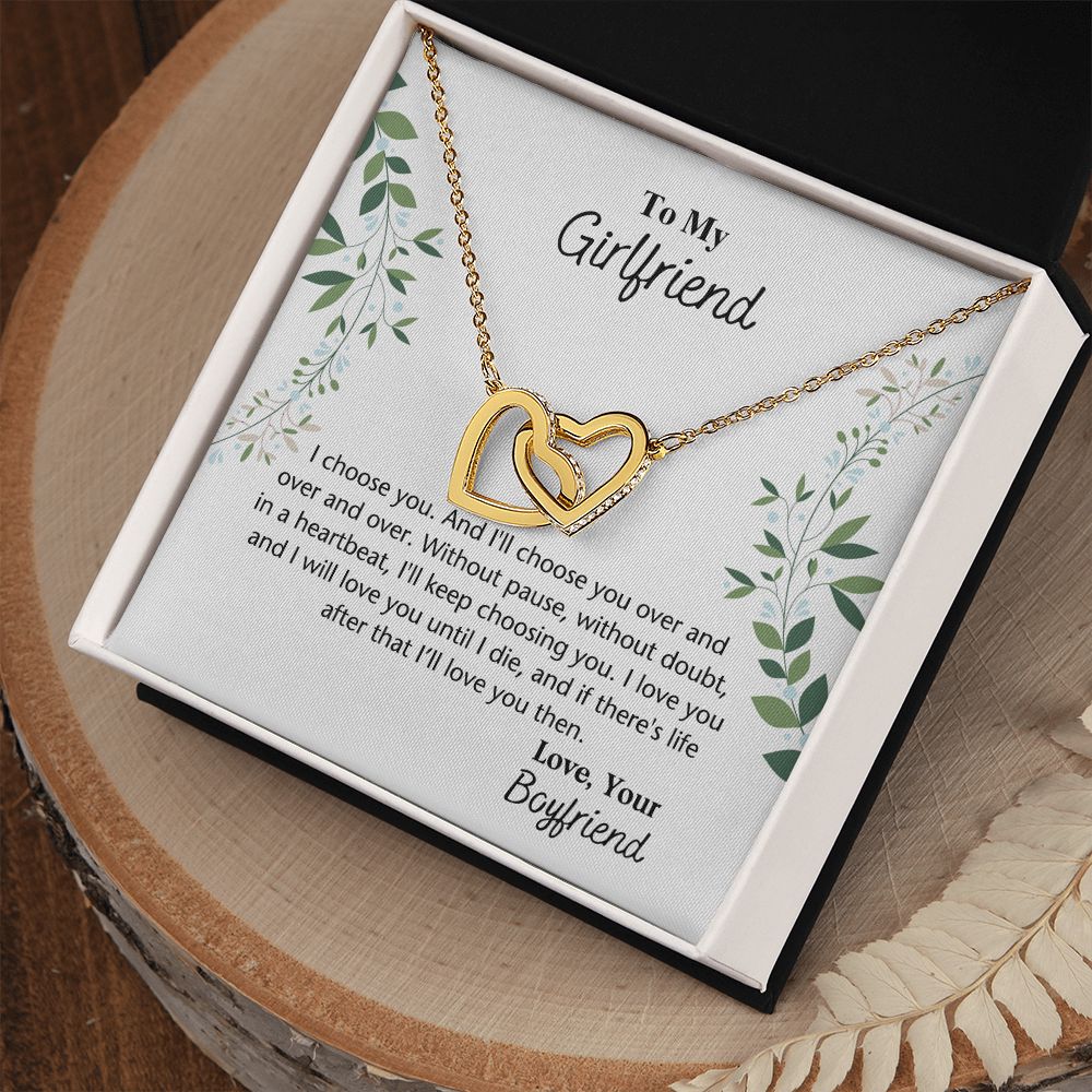 To My Girlfriend Necklace from Boyfriend To My Future Wife Necklace Jewelry For Girlfriend Gift For Girlfriend Gift for Her Romantic Birthday Valentines Day Gift For Girlfriend Gifts Necklaces