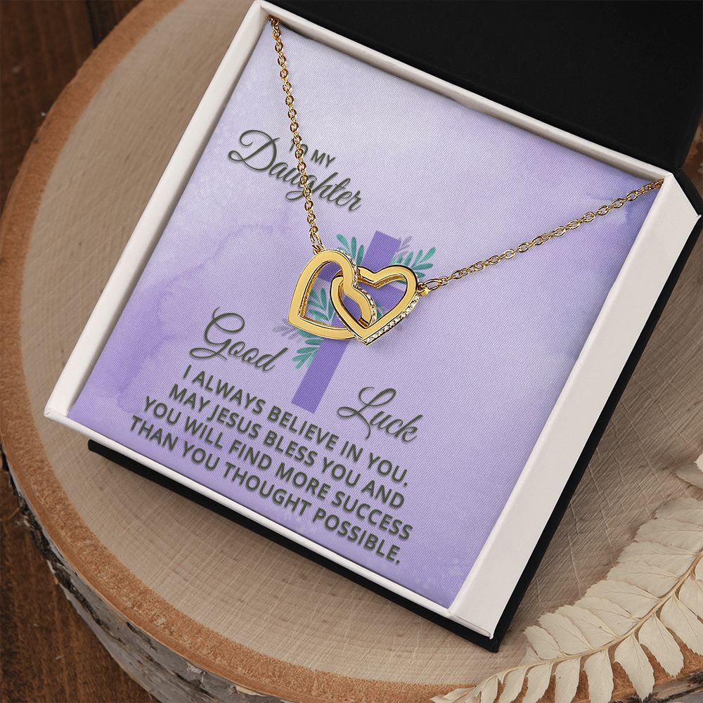 To My Daughter Necklace Gift from Mom, Mother and Daughter Jewelry Necklace for Girls, Mother Daughter Gift Ideas, Jewelry Pendant Necklace