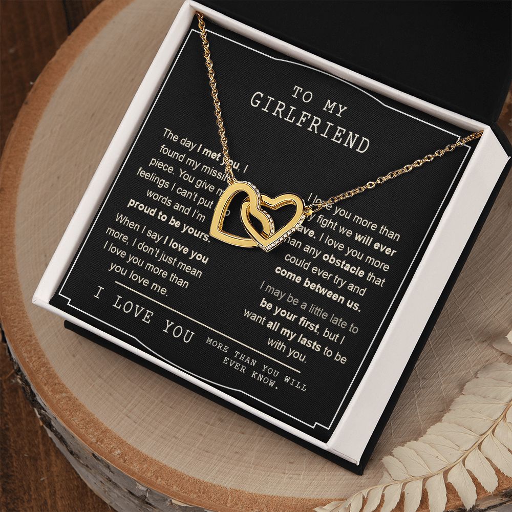 To My Girlfriend Necklace from Boyfriend To My Future Wife Necklace Jewelry For Girlfriend Gift For Girlfriend Gift for Her Romantic Birthday Valentines Day Gift For Girlfriend Gifts Necklaces