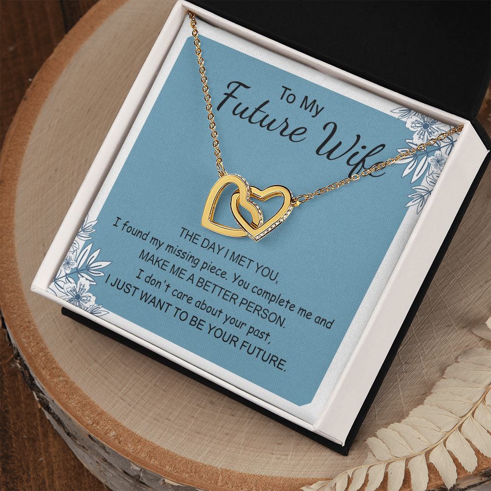 To My Girlfriend Necklace from Boyfriend To My Future Wife Necklace Jewelry For Girlfriend Gift For Girlfriend Gift for Her Romantic Birthday Valentines Day Gift For Girlfriend Gifts Necklaces