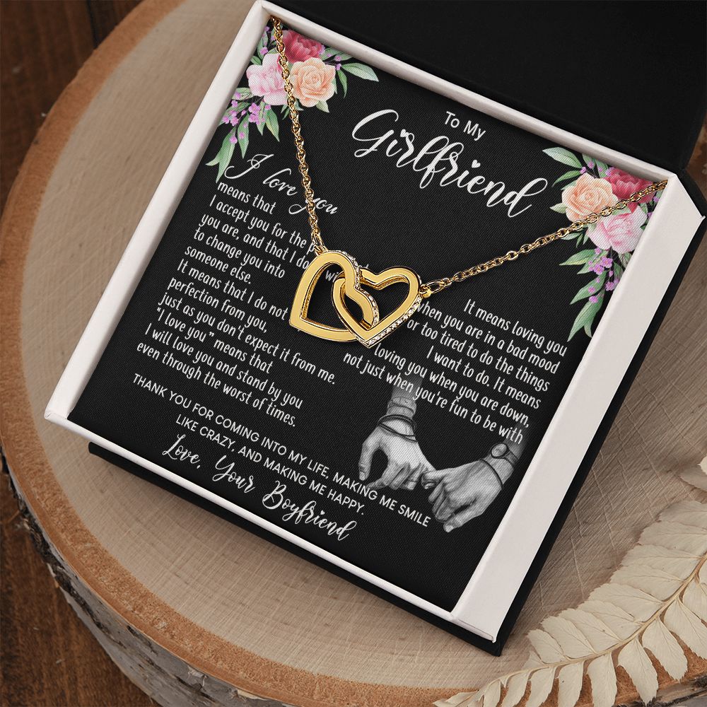 To My Girlfriend Necklace from Boyfriend To My Future Wife Necklace Jewelry For Girlfriend Gift For Girlfriend Gift for Her Romantic Birthday Valentines Day Gift For Girlfriend Gifts Necklaces