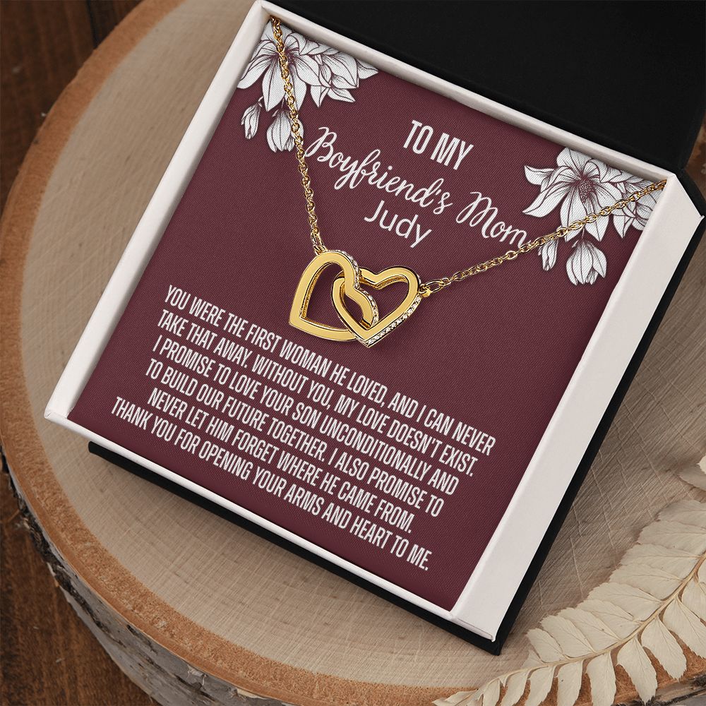 To My Boyfriend Mom Gift Necklace for Boyfriends Mom Gift Mother in Law Jewelry Gift Birthday Gift For Boyfriend's Mom Gift for Boyfriends Mom Gift for Boyfriend's Mom