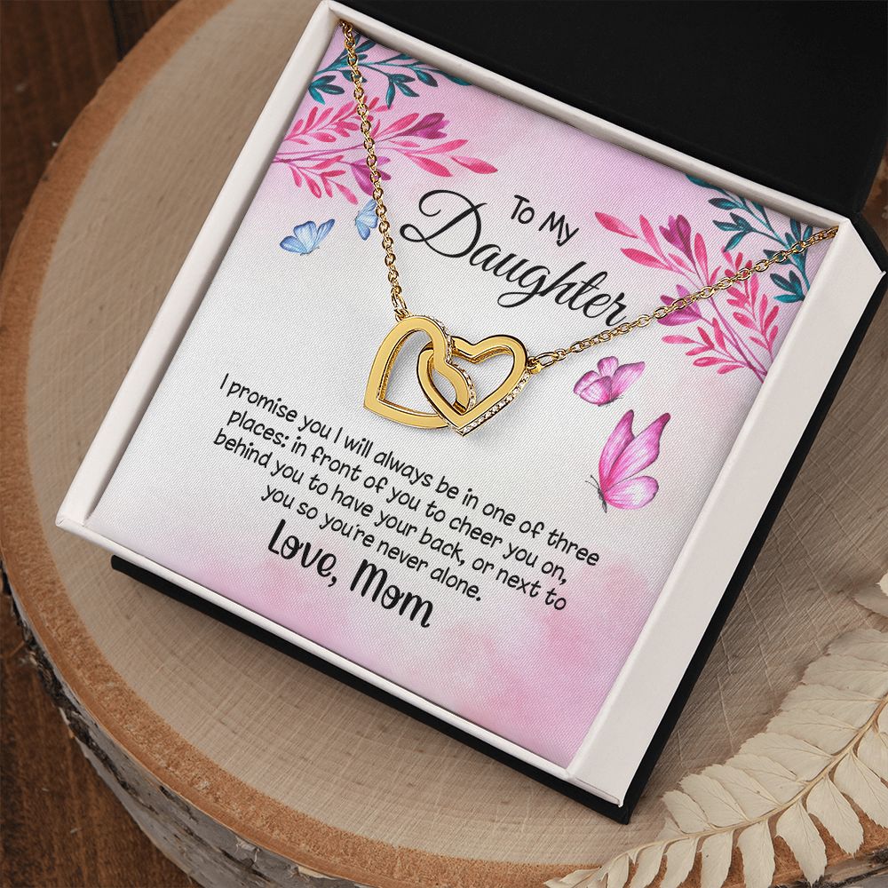 To My Daughter Necklace Gift from Mom, Mother and Daughter Jewelry Necklace for Girls, Mother Daughter Gift Ideas, Jewelry Pendant Necklace