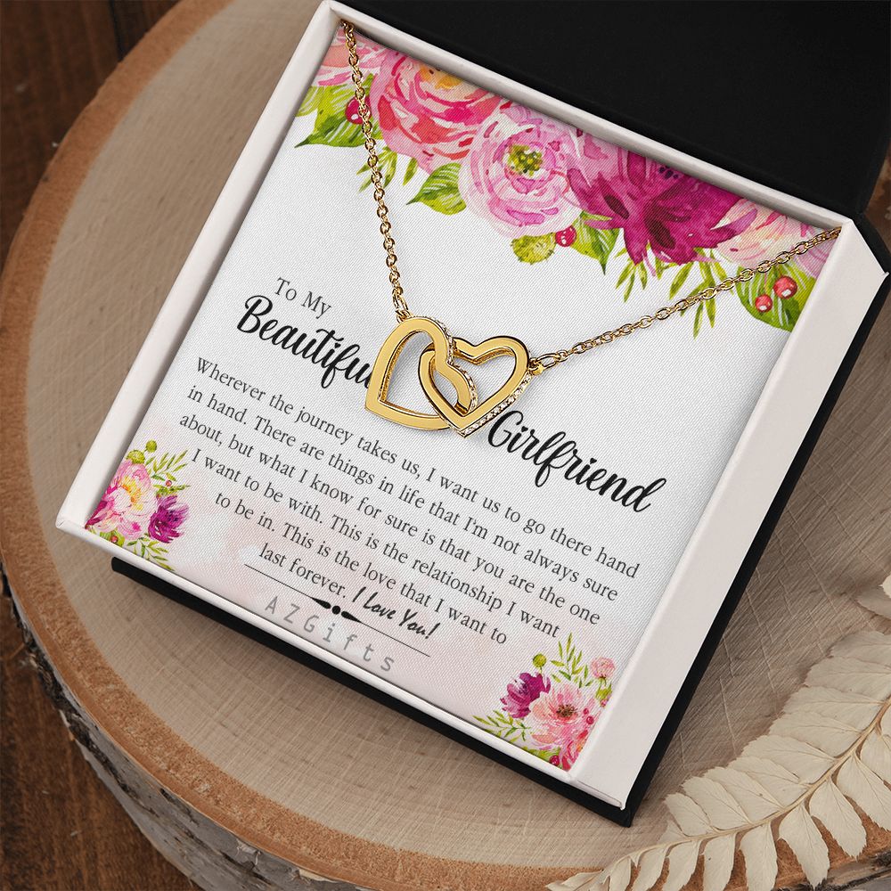 To My Girlfriend Necklace from Boyfriend To My Future Wife Necklace Jewelry For Girlfriend Gift For Girlfriend Gift for Her Romantic Birthday Valentines Day Gift For Girlfriend Gifts Necklaces