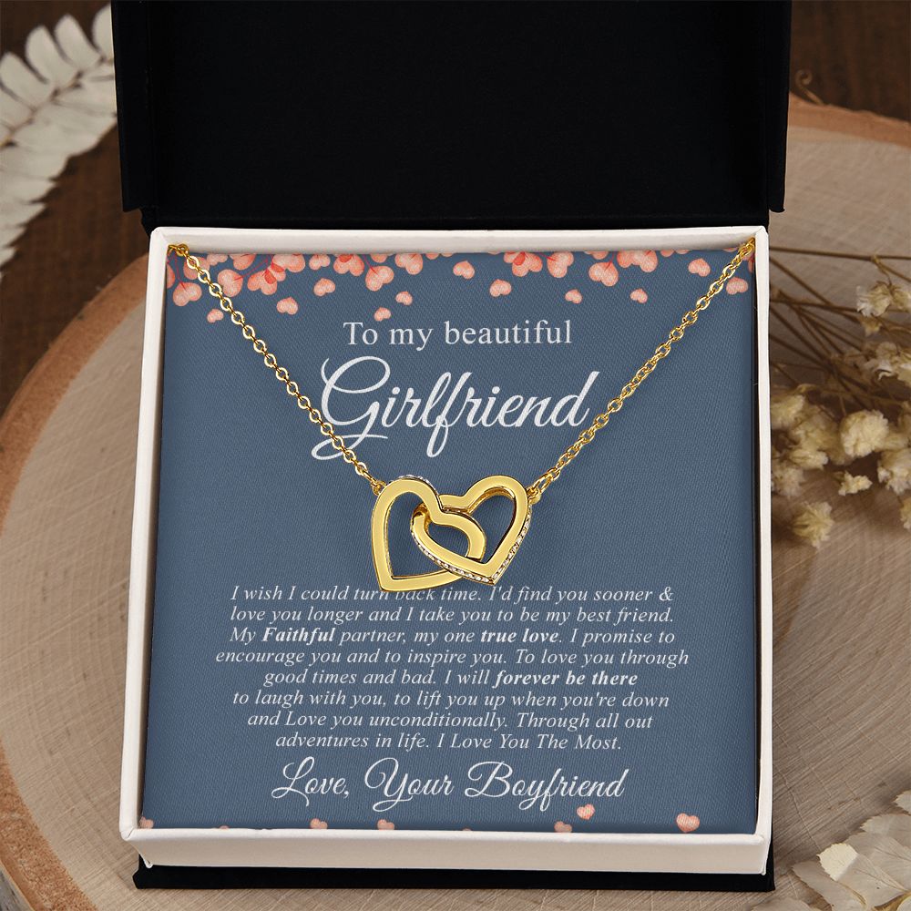 To My Girlfriend Necklace from Boyfriend To My Future Wife Necklace Jewelry For Girlfriend Gift For Girlfriend Gift for Her Romantic Birthday Valentines Day Gift For Girlfriend Gifts Necklaces