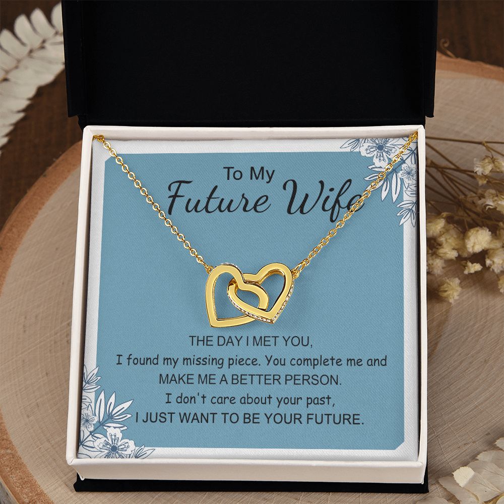 To My Girlfriend Necklace from Boyfriend To My Future Wife Necklace Jewelry For Girlfriend Gift For Girlfriend Gift for Her Romantic Birthday Valentines Day Gift For Girlfriend Gifts Necklaces