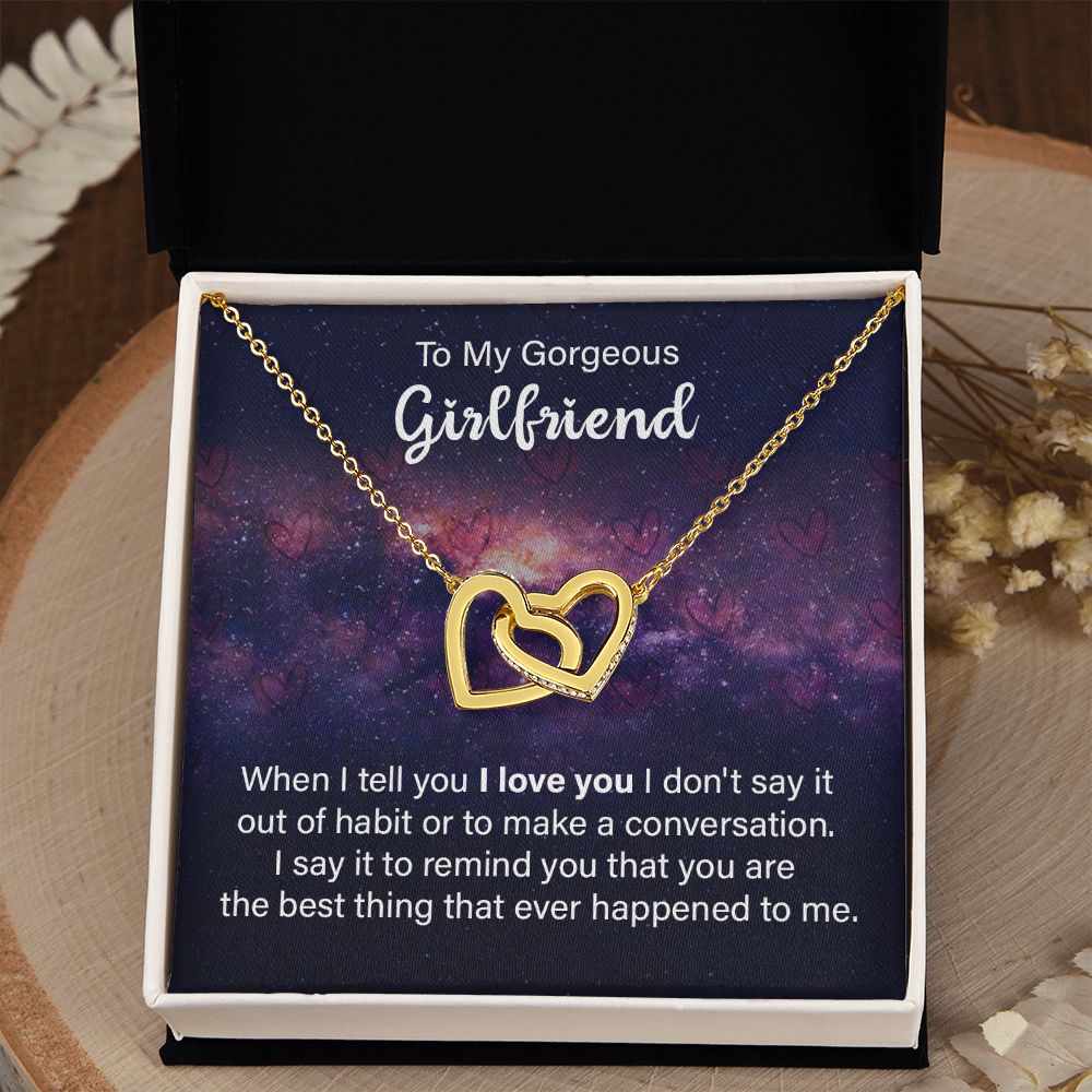 To My Girlfriend Necklace from Boyfriend To My Future Wife Necklace Jewelry For Girlfriend Gift For Girlfriend Gift for Her Romantic Birthday Valentines Day Gift For Girlfriend Gifts Necklaces