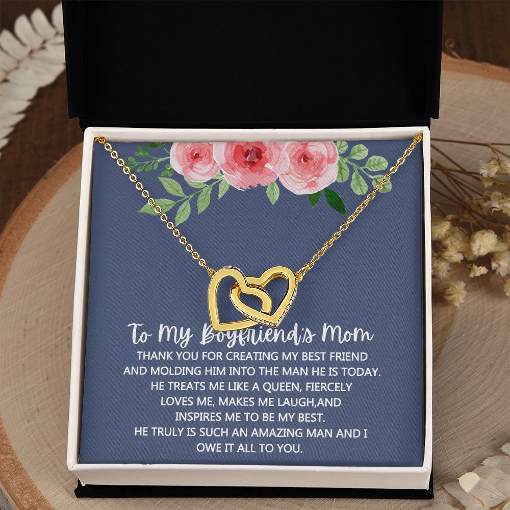 To My Boyfriend Mom Gift Necklace for Boyfriends Mom Gift Mother in Law Jewelry Gift Birthday Gift For Boyfriend's Mom Gift for Boyfriend Mom Gift for Boyfriend's Mom