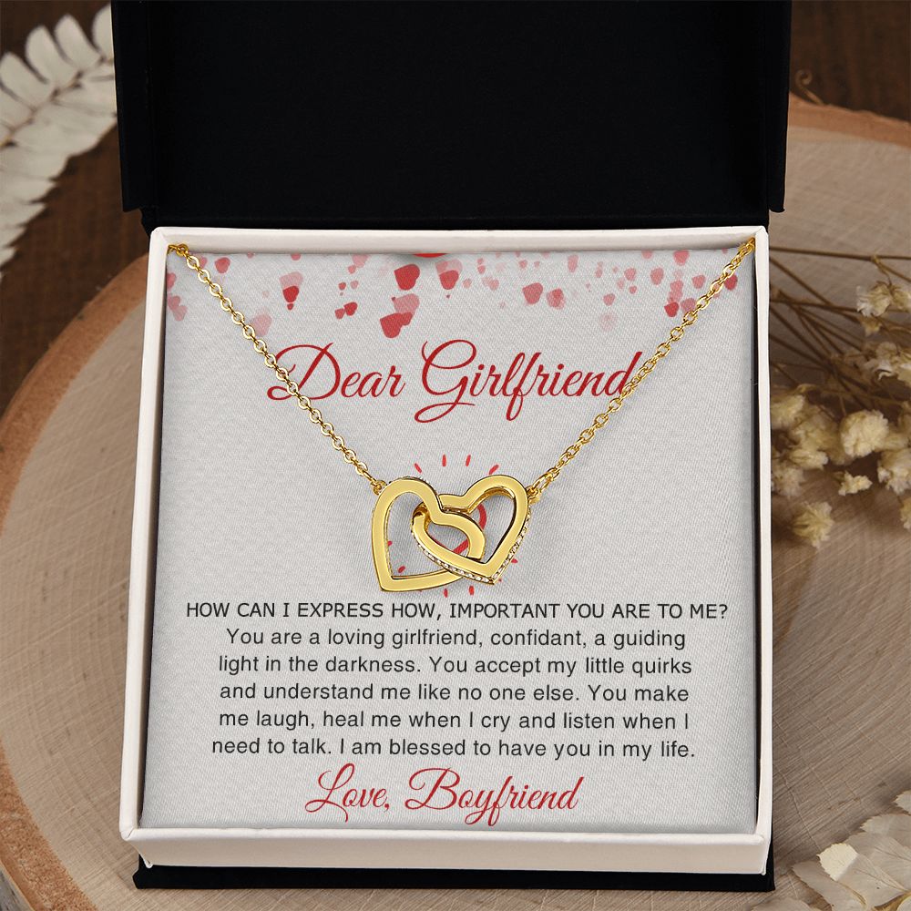 To My Girlfriend Necklace from Boyfriend To My Future Wife Necklace Jewelry For Girlfriend Gift For Girlfriend Gift for Her Romantic Birthday Valentines Day Gift For Girlfriend Gifts Necklaces