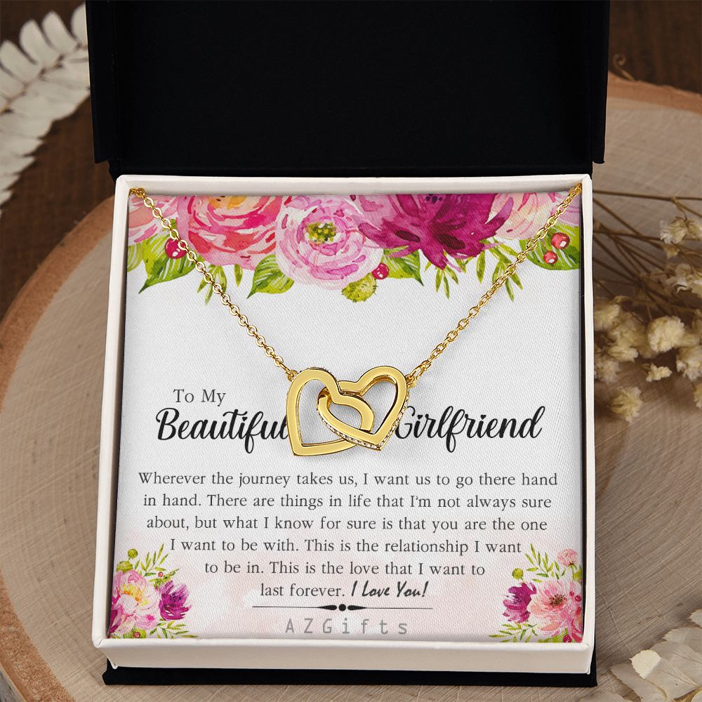 To My Girlfriend Necklace from Boyfriend To My Future Wife Necklace Jewelry For Girlfriend Gift For Girlfriend Gift for Her Romantic Birthday Valentines Day Gift For Girlfriend Gifts Necklaces