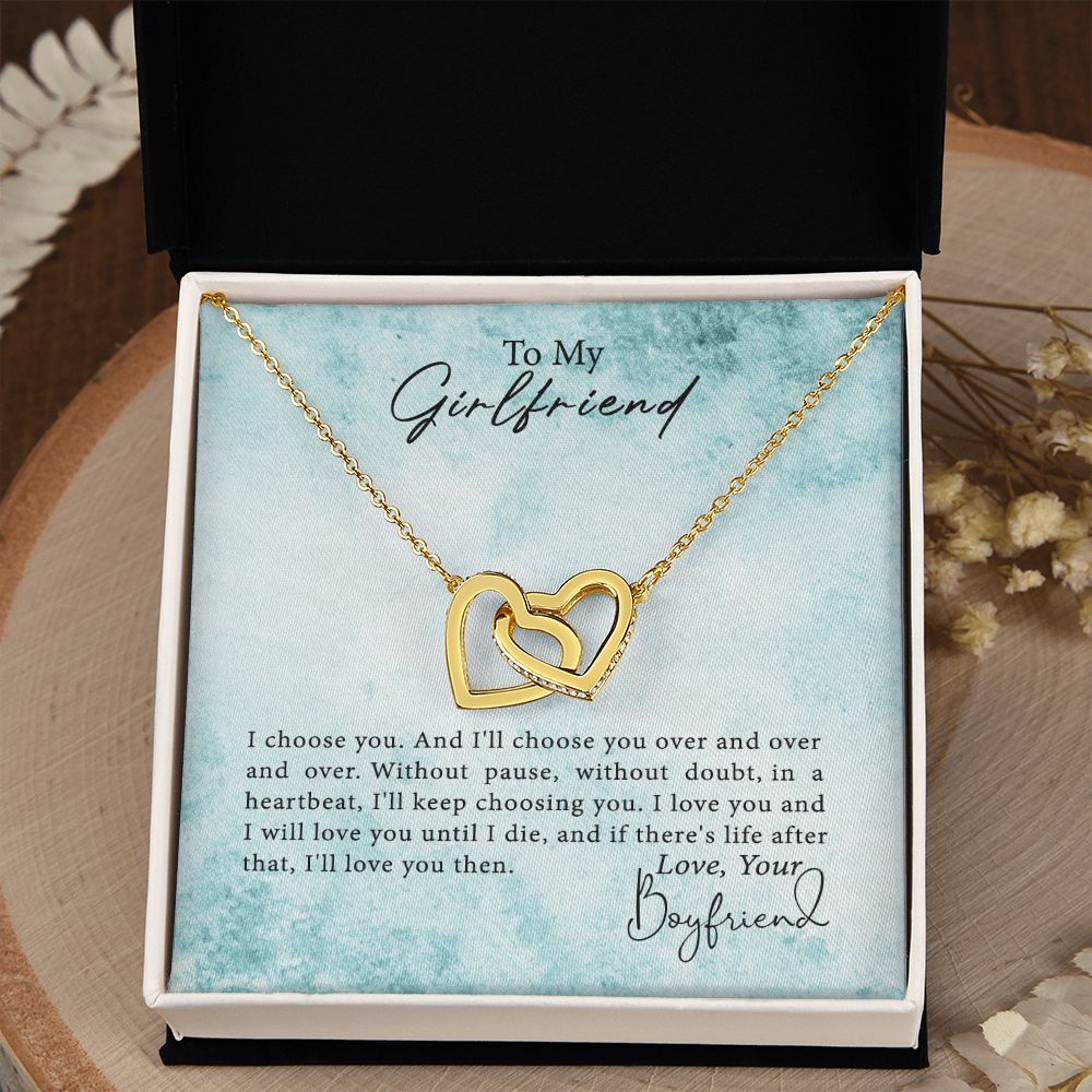 To My Girlfriend Necklace from Boyfriend To My Future Wife Necklace Jewelry For Girlfriend Gift For Girlfriend Gift for Her Romantic Birthday Valentines Day Gift For Girlfriend Gifts Necklaces