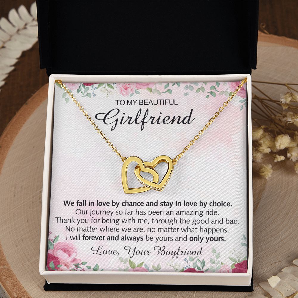 To My Girlfriend Necklace from Boyfriend To My Future Wife Necklace Jewelry For Girlfriend Gift For Girlfriend Gift for Her Romantic Birthday Valentines Day Gift For Girlfriend Gifts Necklaces