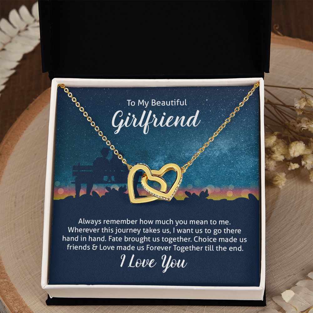 To My Girlfriend Necklace from Boyfriend To My Future Wife Necklace Jewelry For Girlfriend Gift For Girlfriend Gift for Her Romantic Birthday Valentines Day Gift For Girlfriend Gifts Necklaces