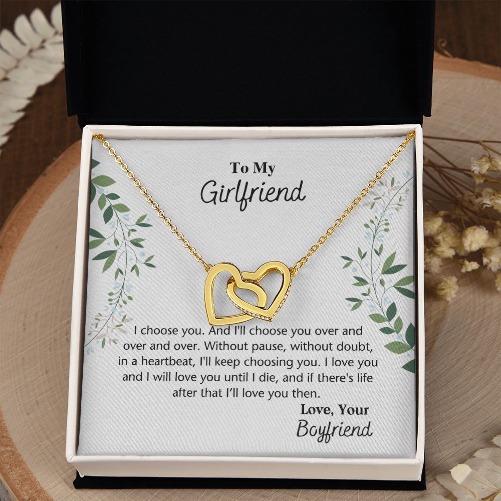 To My Girlfriend Necklace from Boyfriend To My Future Wife Necklace Jewelry For Girlfriend Gift For Girlfriend Gift for Her Romantic Birthday Valentines Day Gift For Girlfriend Gifts Necklaces
