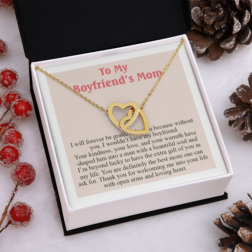 To My Boyfriend Mom Gift Necklace for Boyfriends Mom Gift Mother in Law Jewelry Gift Birthday Gift For Boyfriend's Mom Gift for Boyfriends Mom Gift for Boyfriend's Mom