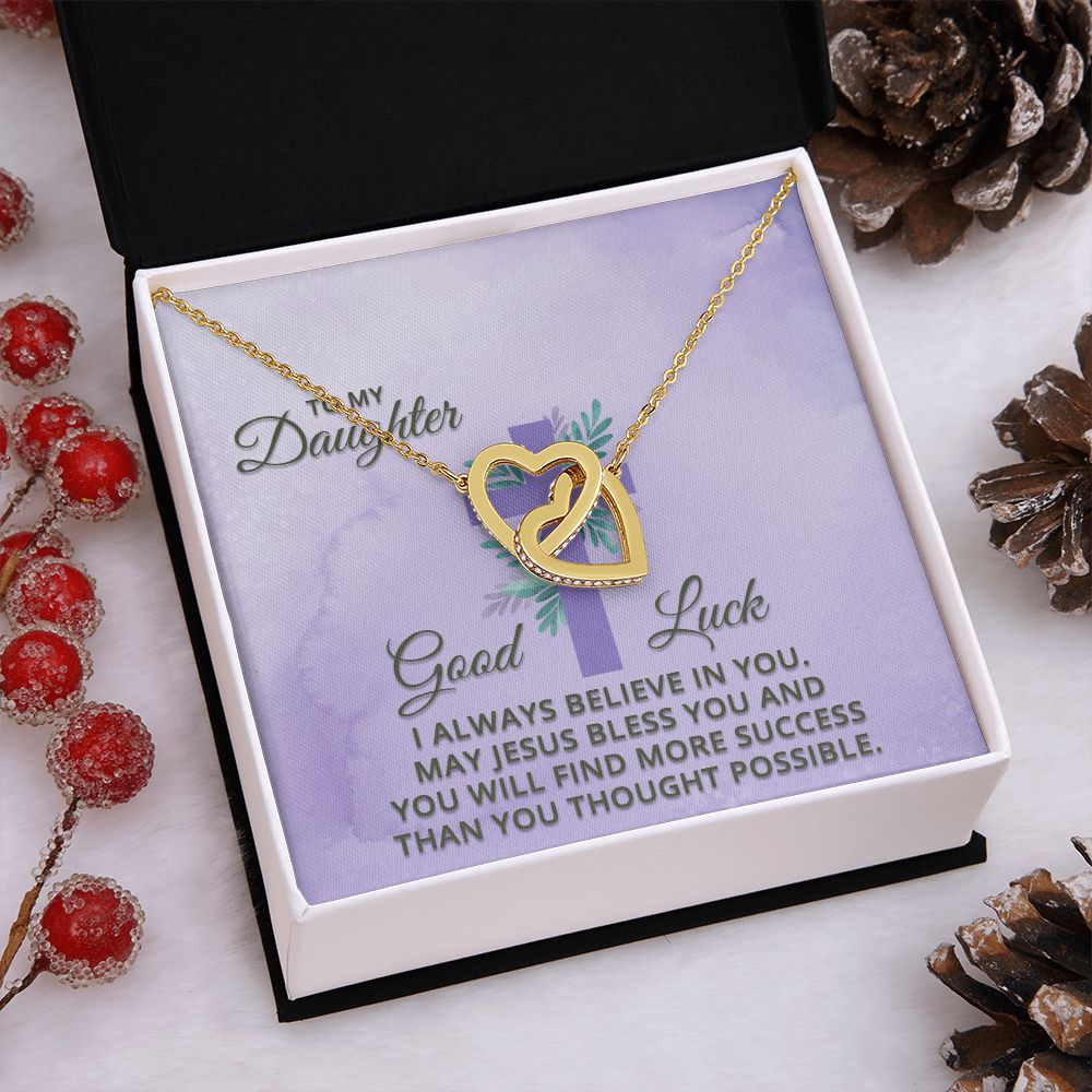 To My Daughter Necklace Gift from Mom, Mother and Daughter Jewelry Necklace for Girls, Mother Daughter Gift Ideas, Jewelry Pendant Necklace