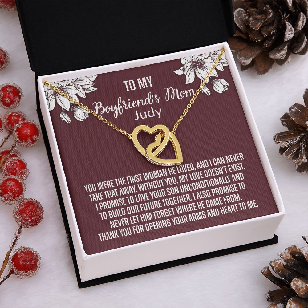 To My Boyfriend Mom Gift Necklace for Boyfriends Mom Gift Mother in Law Jewelry Gift Birthday Gift For Boyfriend's Mom Gift for Boyfriends Mom Gift for Boyfriend's Mom