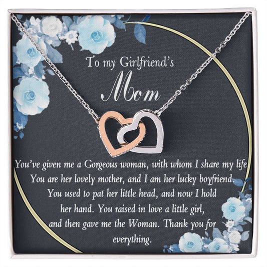 To My Boyfriend Mom Gift Necklace for Boyfriends Mom Gift Mother in Law Jewelry Gift Birthday Gift For Boyfriend's Mom Gift for Boyfriends Mom Gift for Boyfriend's Mom