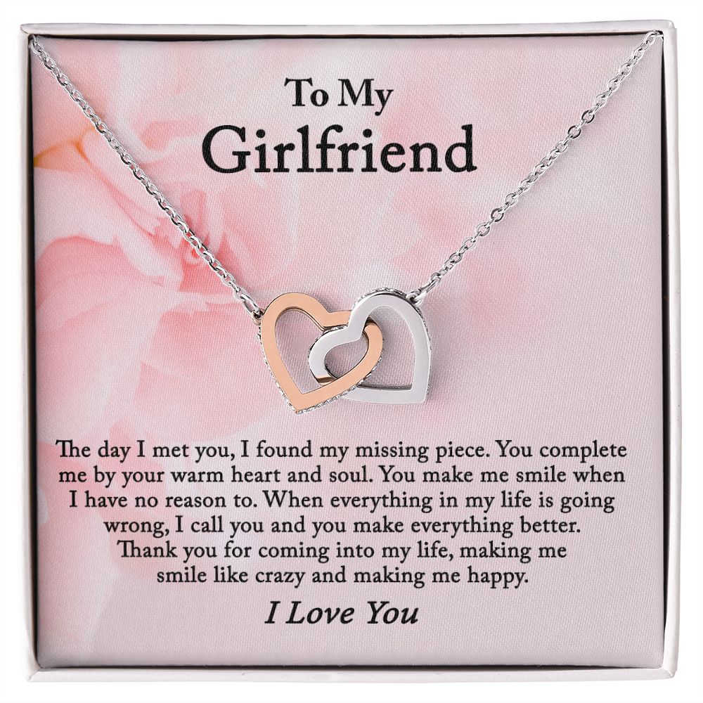 To My Girlfriend Necklace from Boyfriend To My Future Wife Necklace Jewelry For Girlfriend Gift For Girlfriend Gift for Her Romantic Birthday Valentines Day Gift For Girlfriend Gifts Necklaces
