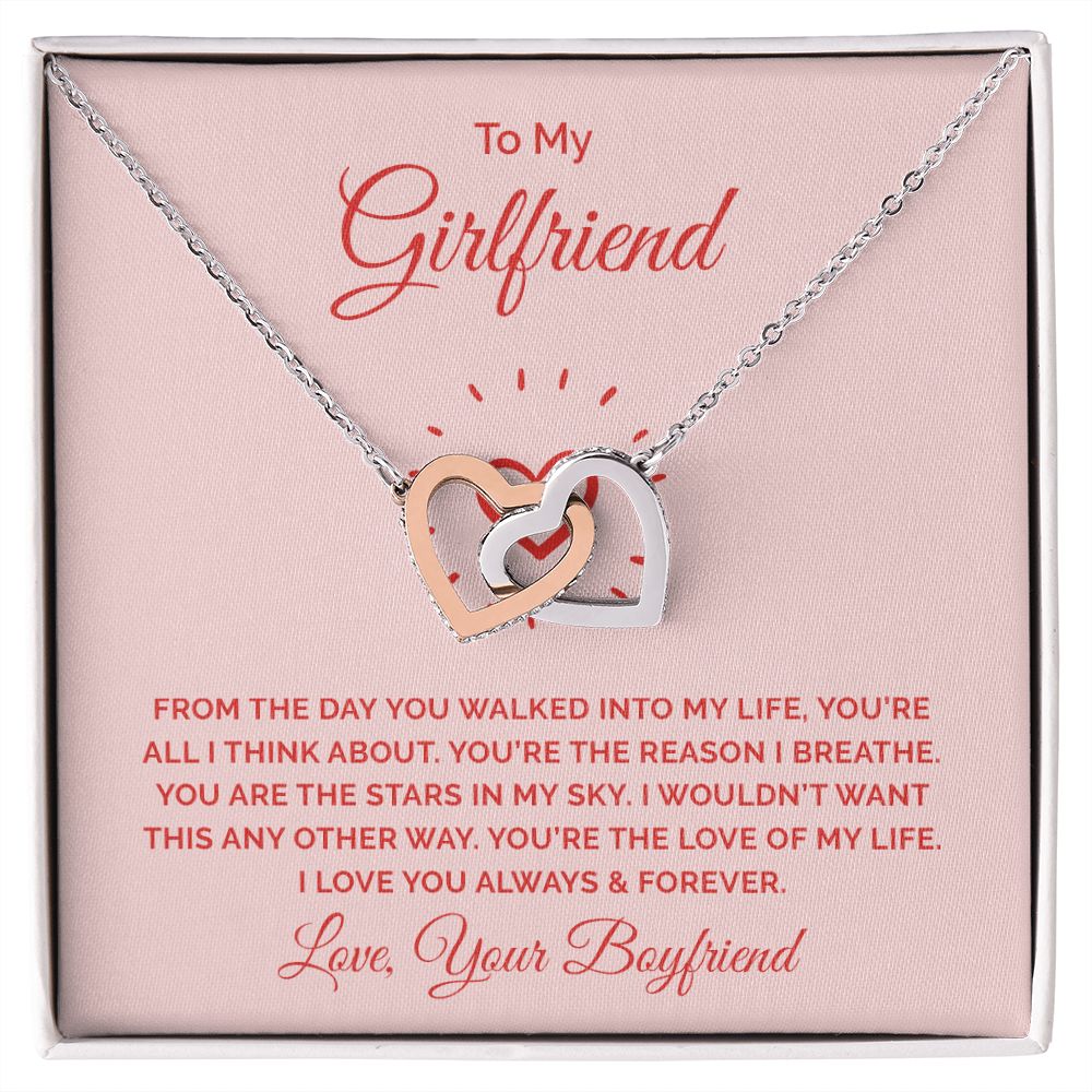 To My Girlfriend Necklace from Boyfriend To My Future Wife Necklace Jewelry For Girlfriend Gift For Girlfriend Gift for Her Romantic Birthday Valentines Day Gift For Girlfriend Gifts Necklaces