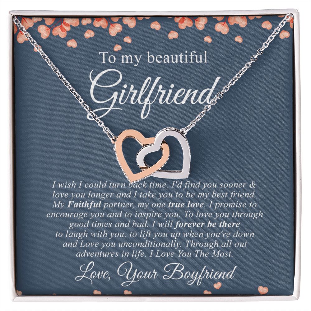 To My Girlfriend Necklace from Boyfriend To My Future Wife Necklace Jewelry For Girlfriend Gift For Girlfriend Gift for Her Romantic Birthday Valentines Day Gift For Girlfriend Gifts Necklaces
