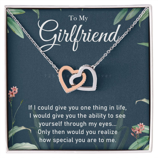 To My Girlfriend Necklace from Boyfriend To My Future Wife Necklace Jewelry For Girlfriend Gift For Girlfriend Gift for Her Romantic Birthday Valentines Day Gift For Girlfriend Gifts Necklaces